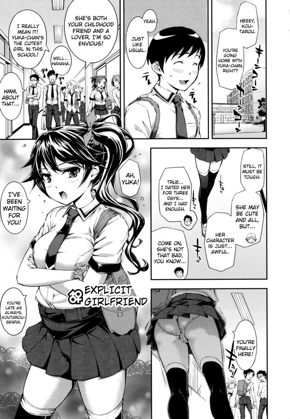 Hentai Manga Comic-Explicit Girlfriend-Read-1